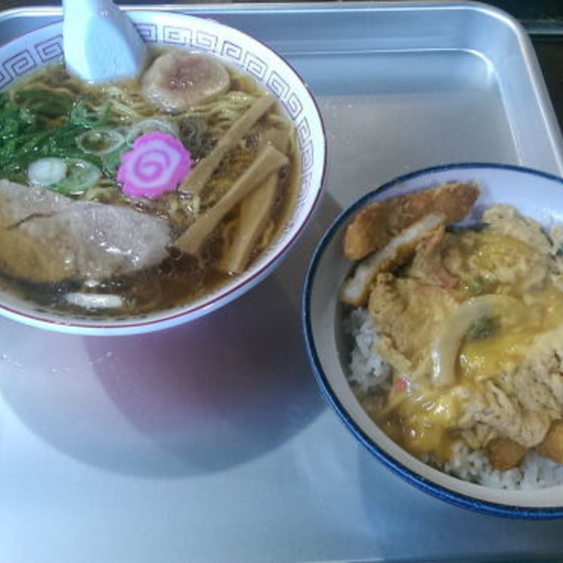 カツ丼セット(おとん食堂 栗沢本店)