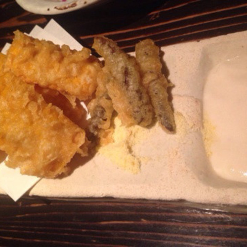 とうもろこしの天ぷら(おにかい)