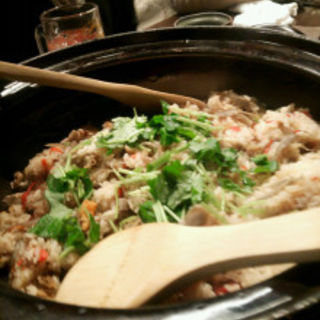 ホタテと根菜の炊き込みご飯(おにかい)
