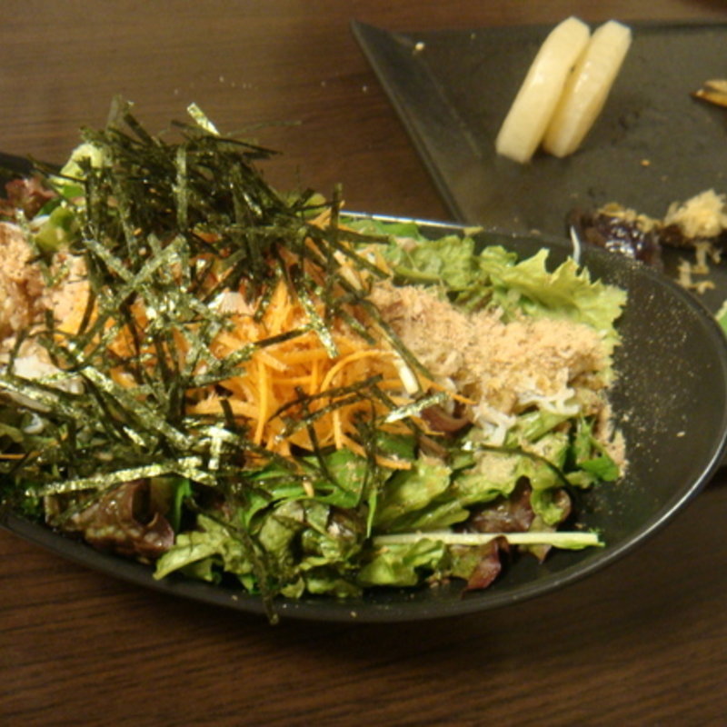 しらすのサラダ(おばんざい倶楽部Dashi)