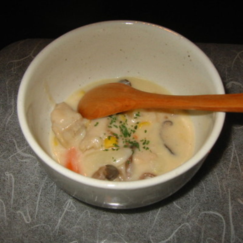 和風クリームシチュー(おばんざい紫乃)