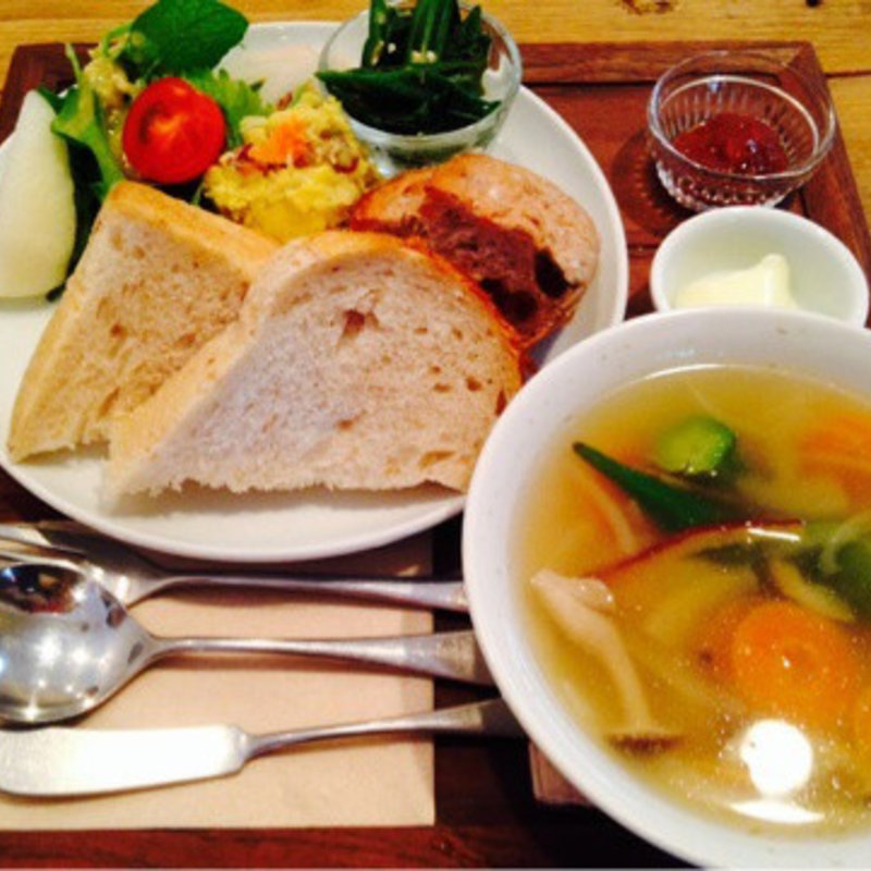 天然酵母のスープランチ(おひさまや )