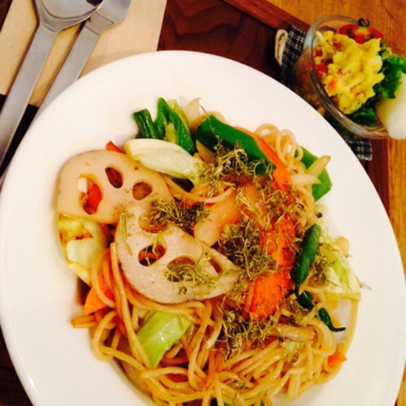 野菜のパスタランチ(おひさまや )
