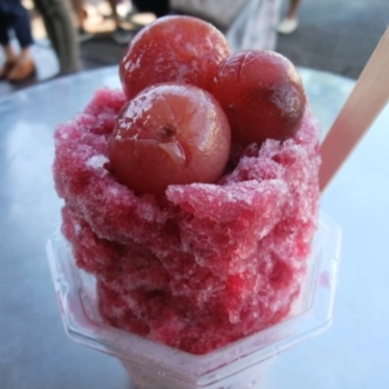 かき氷（ピオーネ）(おまち堂 本店 )