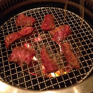 醤油たれカルビ(代官山炭火焼肉 猿楽)