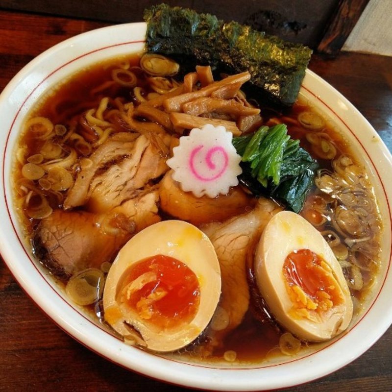 しょうゆラーメン+味玉(オランダ亭 )