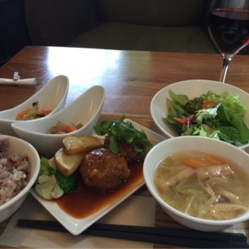 ハンバーグランチ(オリエンタルレシピカフェ （ORIENTAL Recipe Cafe）)