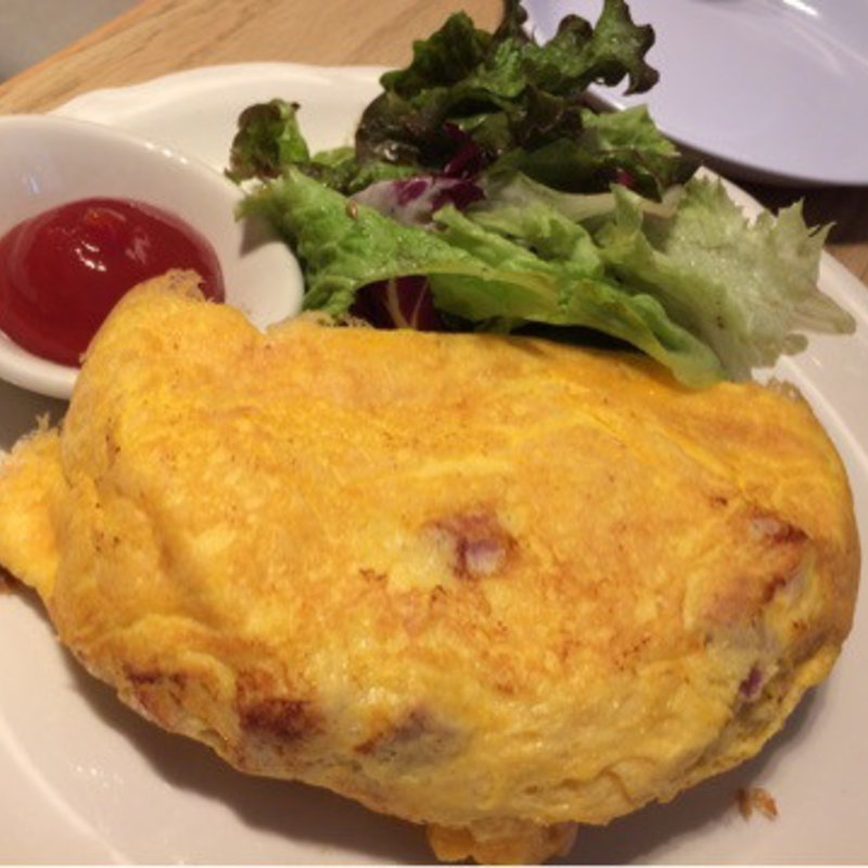 オムレツ（ハムチーズ）(オリジナルパンケーキハウス 原宿店)
