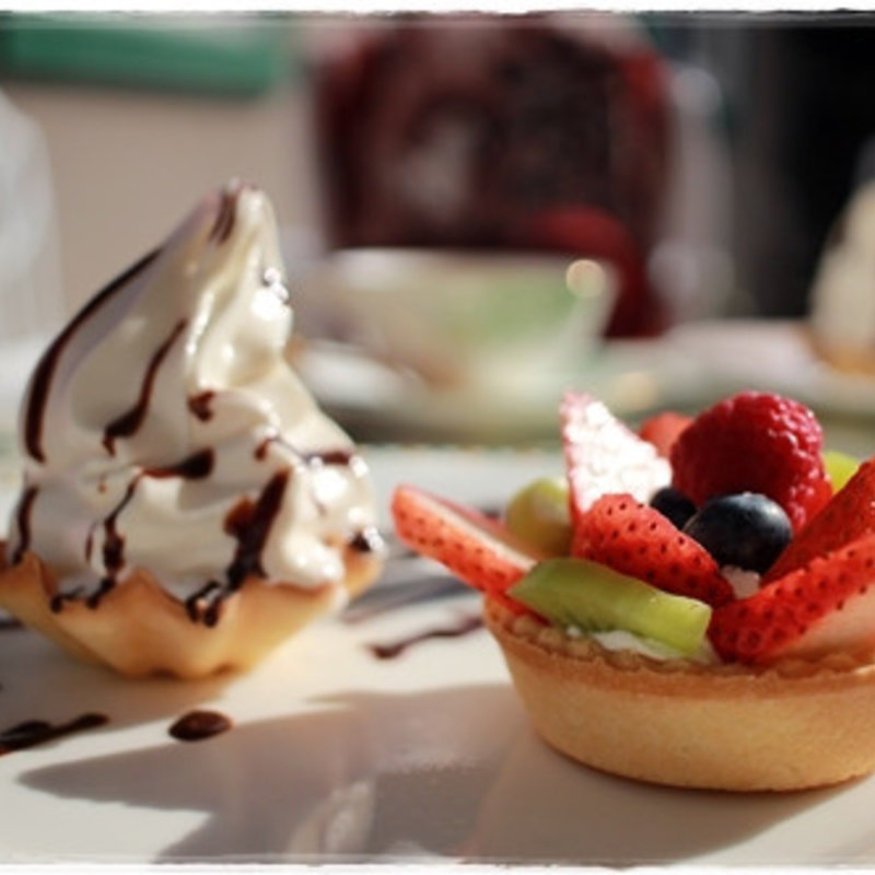 いちごのタルト(ドリンク付)(オルソンさんのいちご )