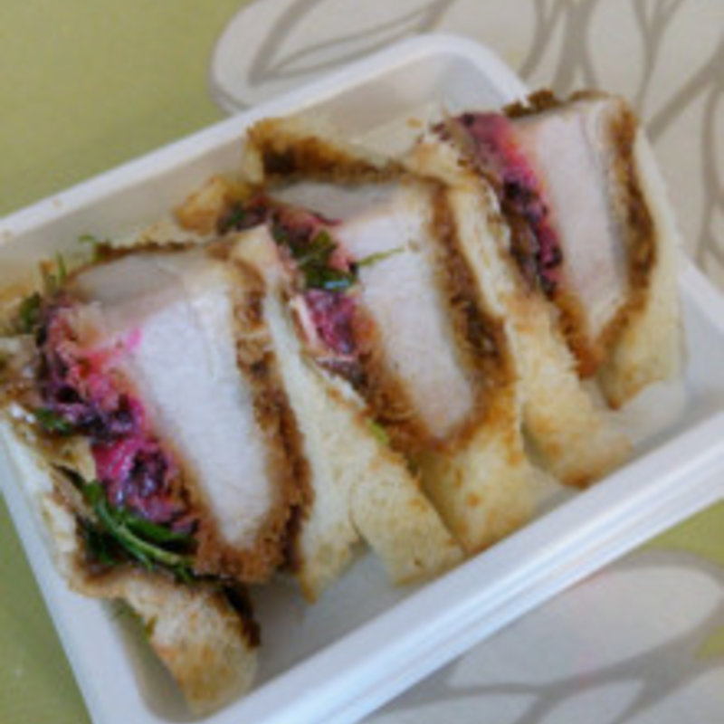 しば漬けカツサンド(オレノ パン オクムラ 京都駅店 （ORENO PAN okumura ）)