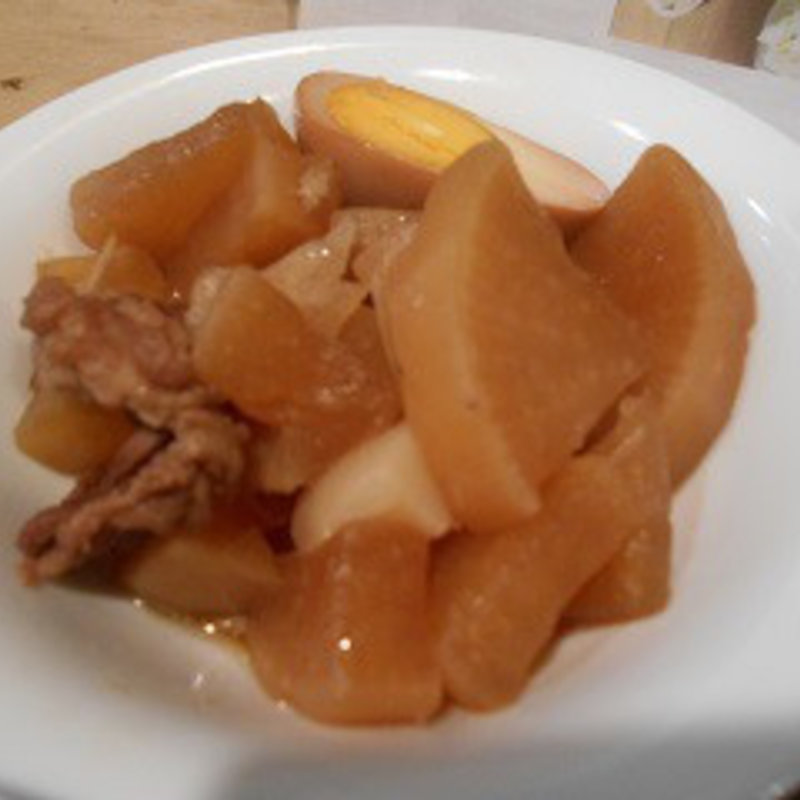 大根・すじ・煮玉子(お多幸 )