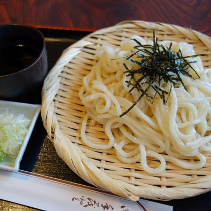 ざるうどん(お多福)
