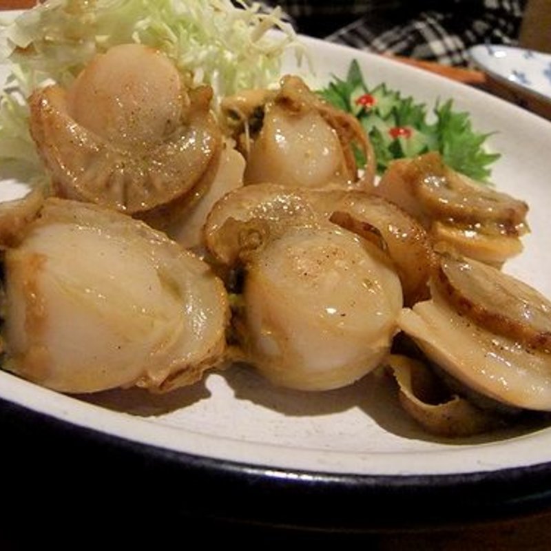 ホタテバター(お好み焼 あさ山)