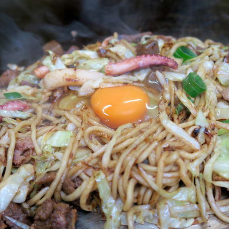 ミックス焼き（そば）(お好み焼すみれ )