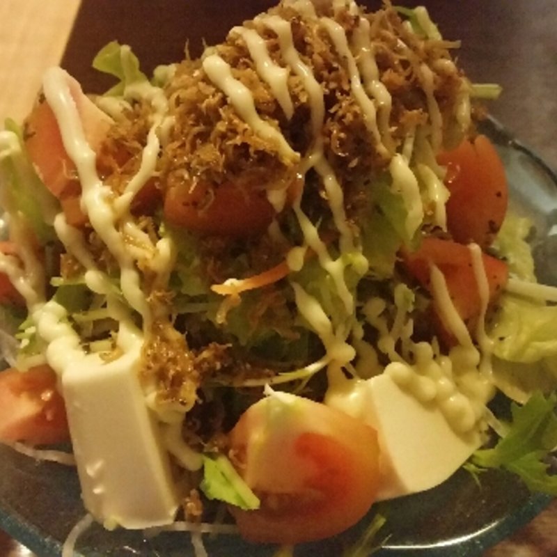 海やサラダ(お好み焼研究所 海や)