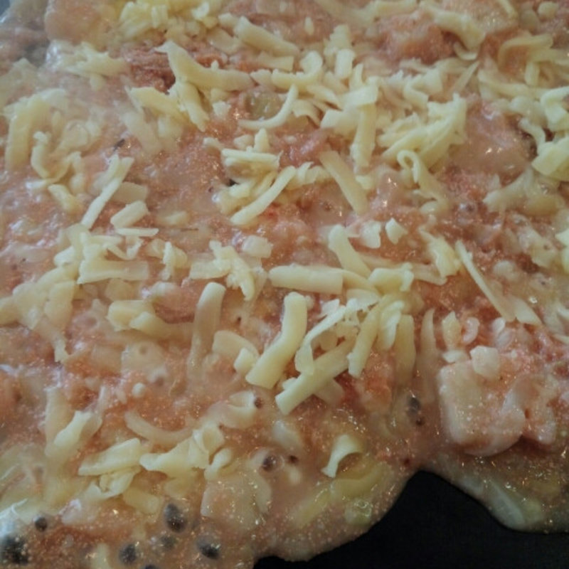 もんじゃ（明太子もちチーズ）(お好み焼き、もんじゃ 一丁目)