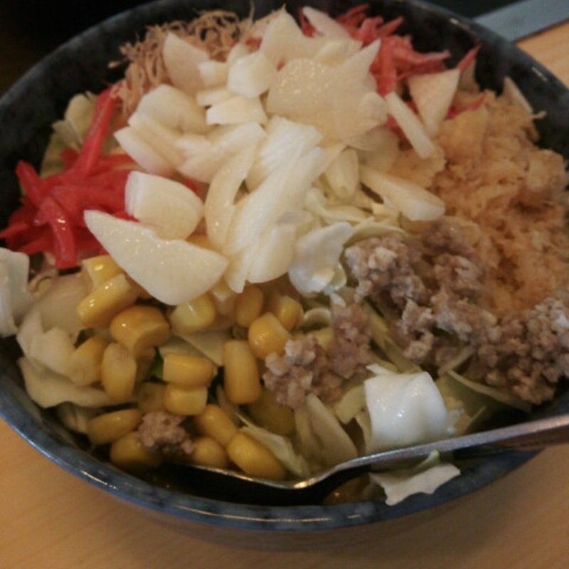 にんにく天(お好焼き　ちえり)