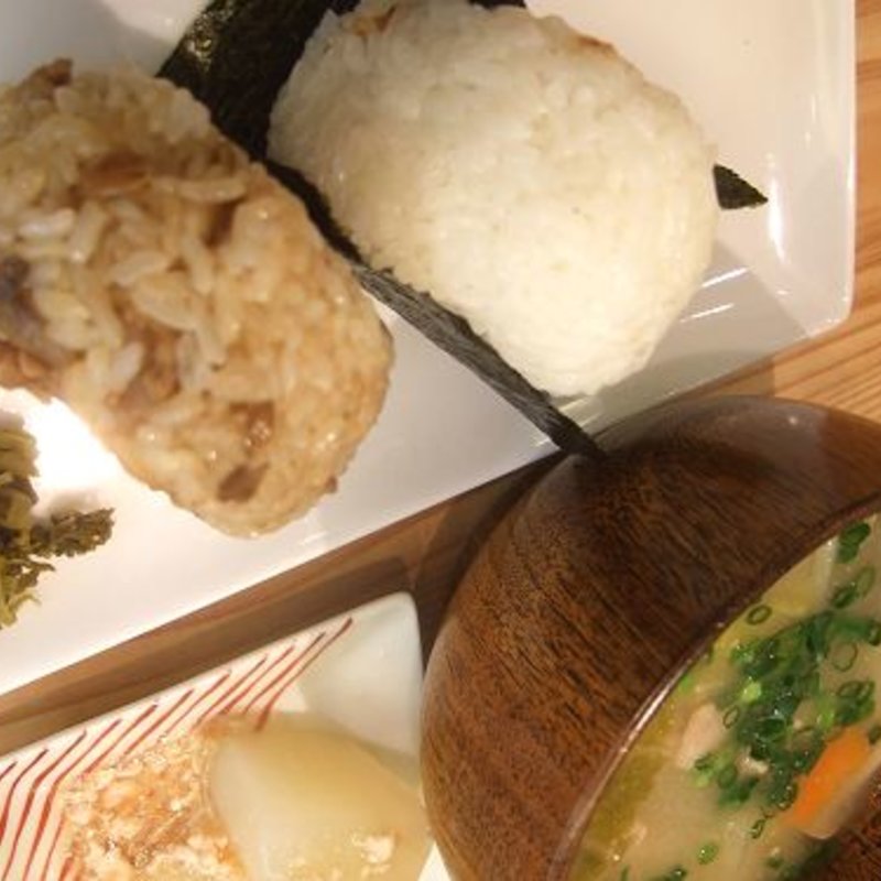 豚汁セット　季節限定メニュー(ｍｕｓｕｂｉｍｅ)