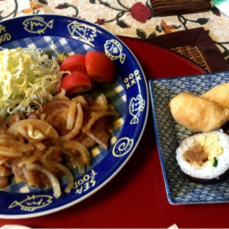 生姜焼き定食(お茶や　えん )