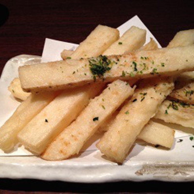 山芋の天ぷら(ぞうすいの店 お通 新宿歌舞伎町店)