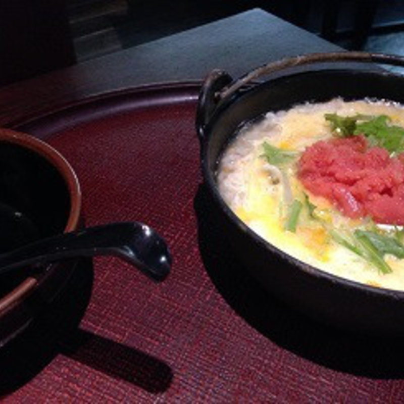 明太子+納豆(ぞうすいの店 お通 新宿歌舞伎町店)