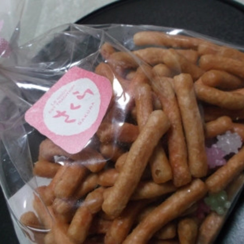 桜かりんとう(お醤油屋さんのおせんべい本舗 大宮大成町店)