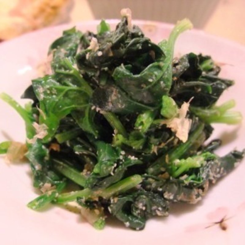 小松菜おひたし(お食事 佳食堂)