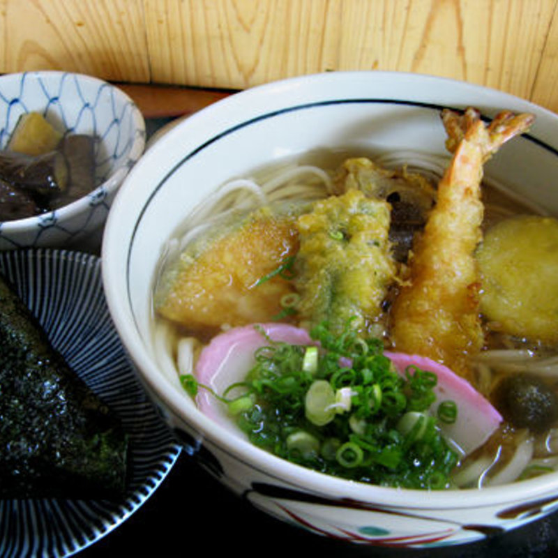 天ぷらうどん定食(お食事処 とち )