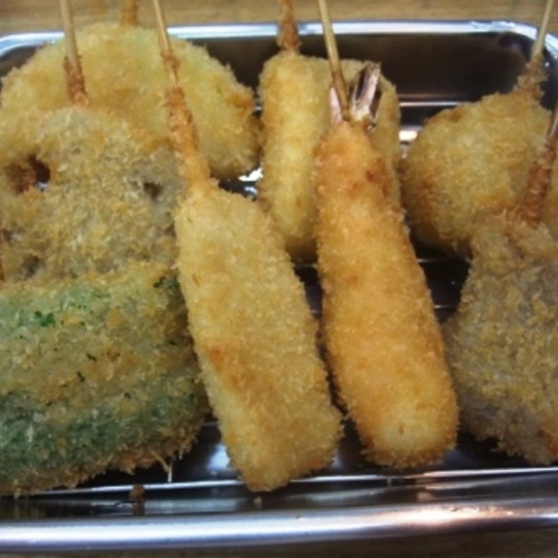 串かつ盛り(串かつ　ふじき)