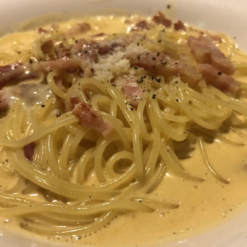 カルボナーラ(ガーリックハウス )