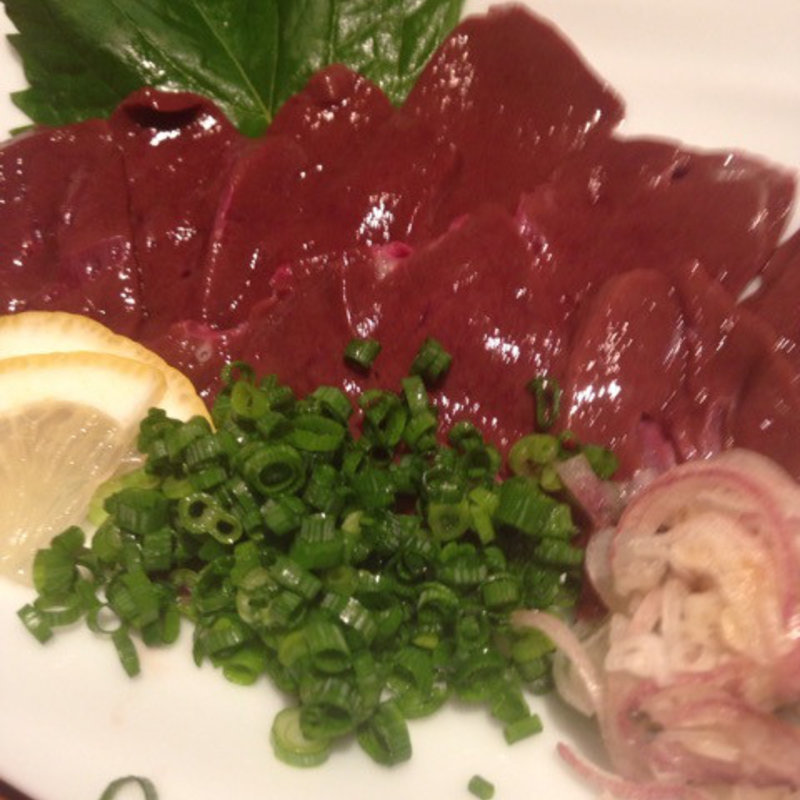 馬レバ刺し(かい眞 （かいしん）)