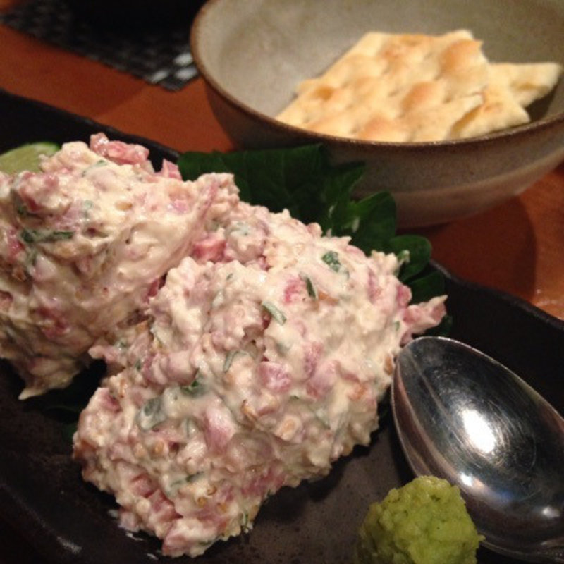 鴨スモークとチーズの和え(かい眞 （かいしん）)