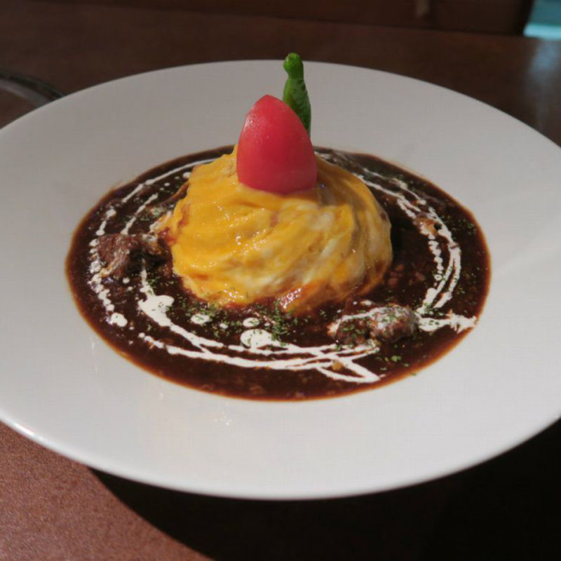 カウガールオムライス(カウボーイカレー （COWBOY CURRY）)