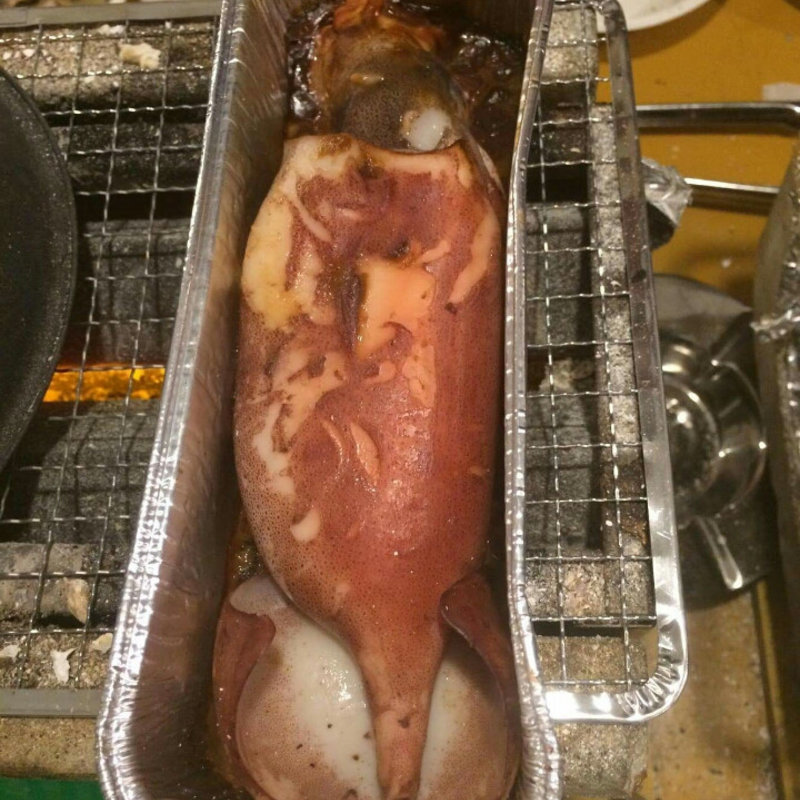 イカ(かき小屋本舗 牡蠣舟)