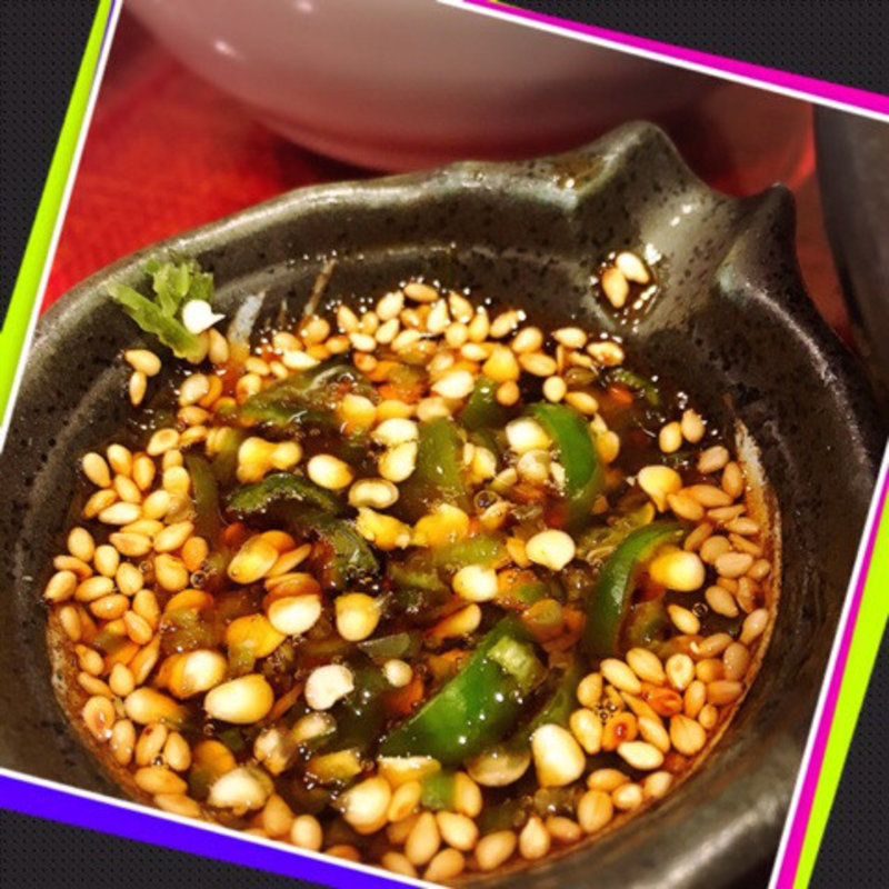 牛筋青唐つけそば(かくや 両国店 )