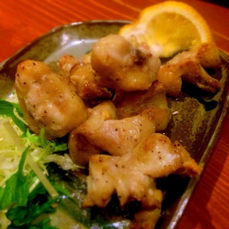 ぼんじりの唐揚げ(かくれがDiNiNG和楽 )