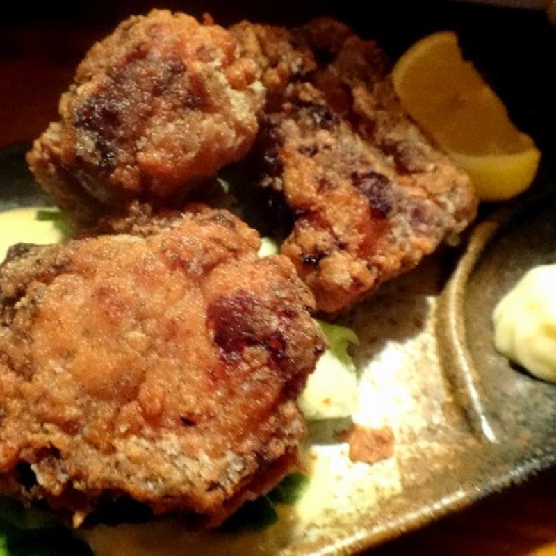 若鶏の唐揚げ(かくれ家)