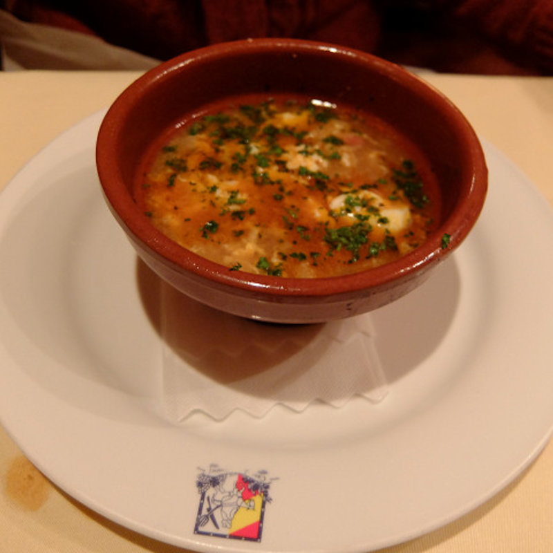 ニンニクのスープ(カサ・デ・フジモリ 関内店)