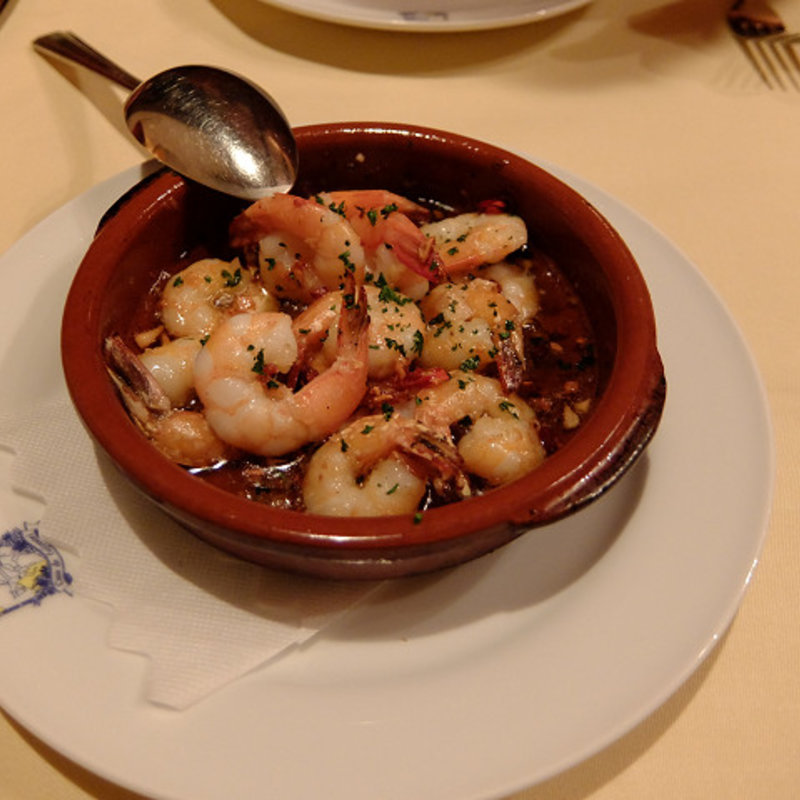 小海老のオリーブ油焼(カサ・デ・フジモリ 関内店)
