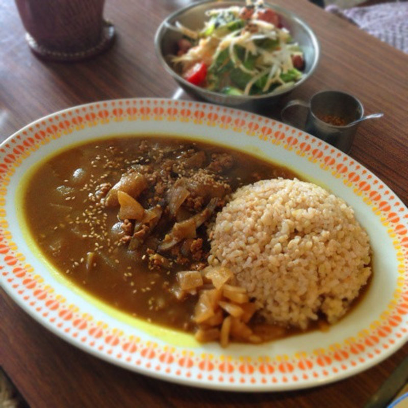 挽き肉とごぼうのさらさらカレー(カザミドリ )
