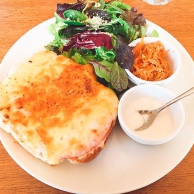 チーズたっぷりクロックムッシュ(kashicoro)