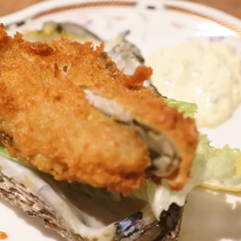 カキフライ(カジュアルダイニング ちゃあむ)