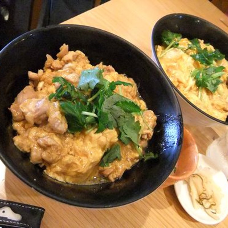 親子丼　並み　濃いつゆ(かしわ屋 源次郎)