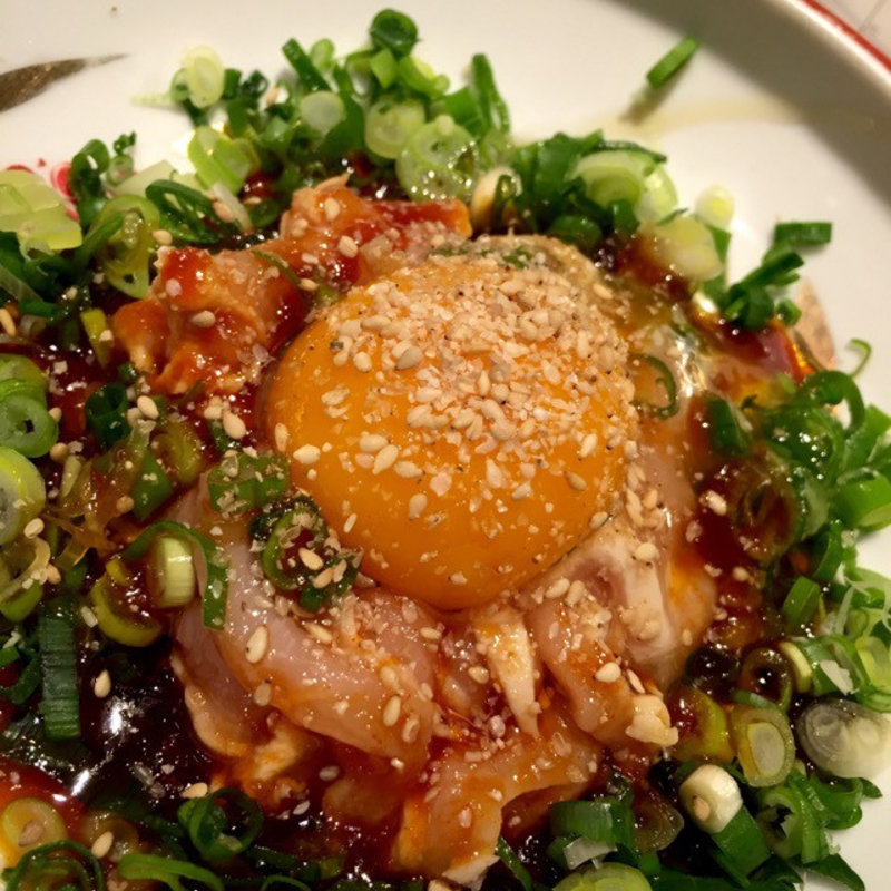 鳥のユッケ(かしわ本舗 とりいし別館 )