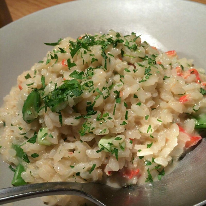 ズワイガニのご飯(ガストロテカ ビメンディ)