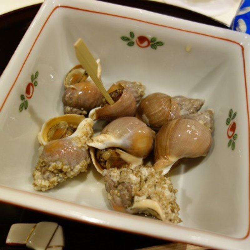 つぶ貝の醤油煮(かず総)