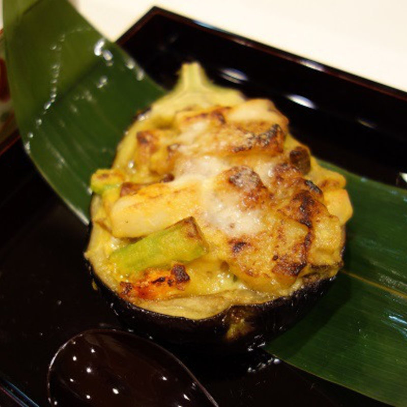 米なすの白味噌グラタン(かず総)