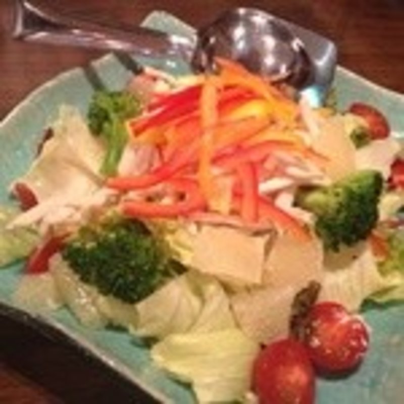 蒸し鶏のサラダ　グレープフルーツの香り(がぜん 南越谷店)