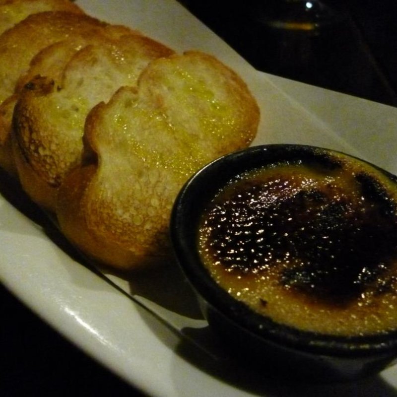 鶏白子のブリュレ(かちがらす)