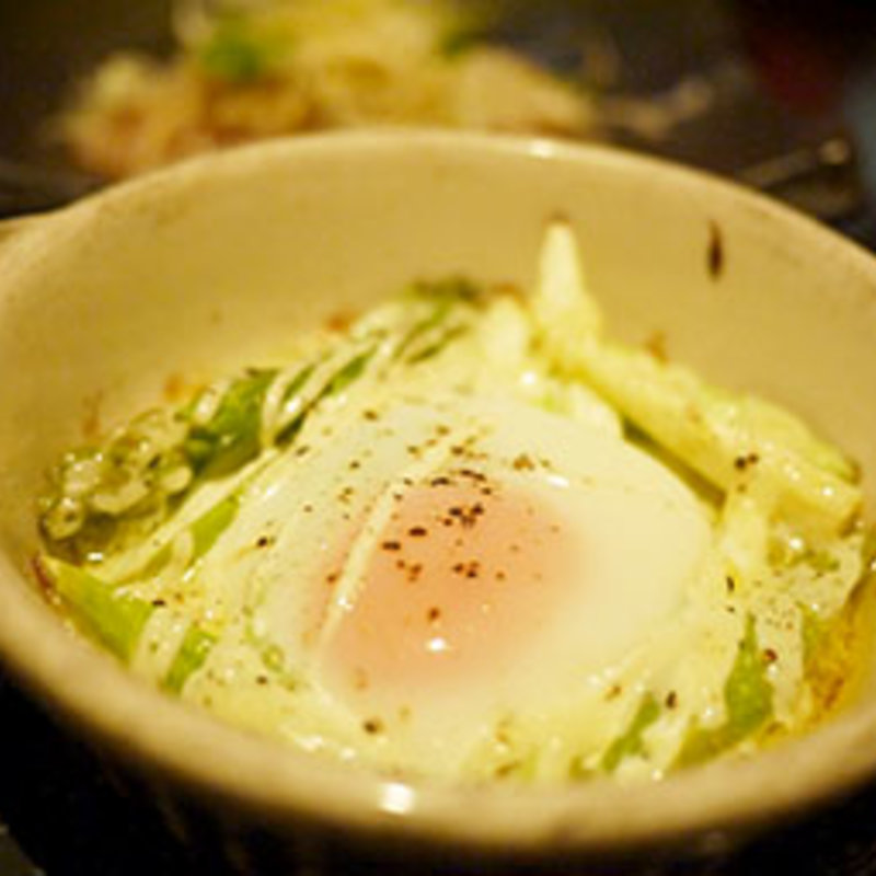 アスパラのオーブン焼き(かちがらす 福島店)